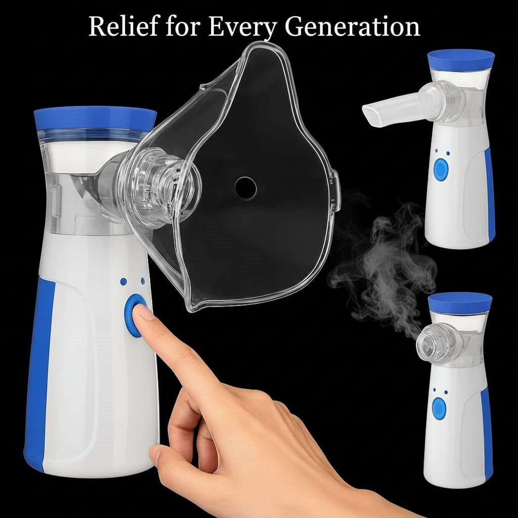 Portable Nebulizer & Humidifier for All Ages